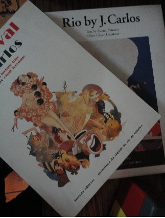 Livros sobre o cartonista e desenhista